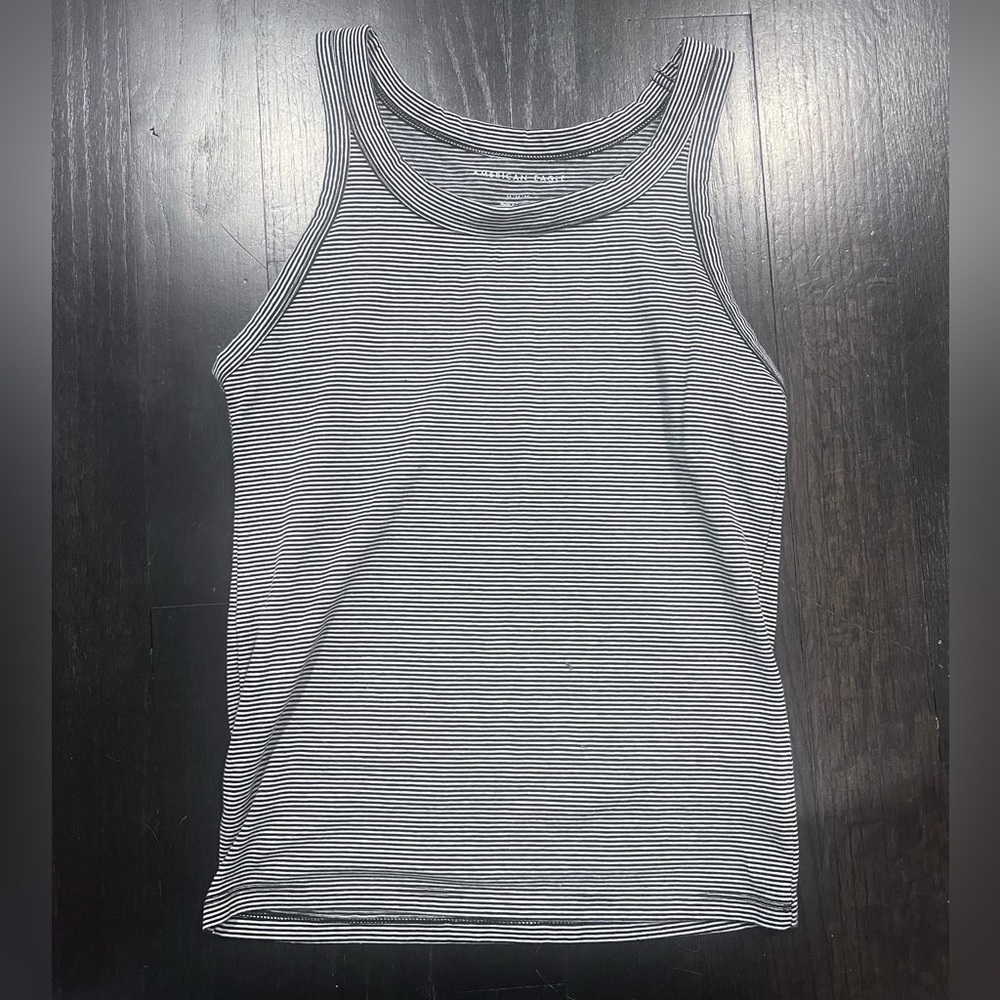 Black and White Tank Top